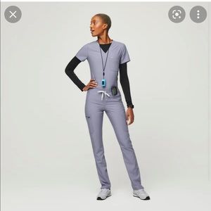 Figs Vapor Blue Scrub Set